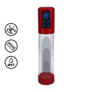 BOMBA PARA O PNIS AUTOMTICA MEGALIFT METALLIC RED PUMPED