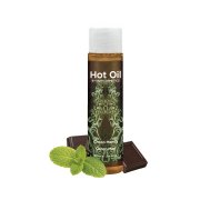 �LEO DE MASSAGEM COM EFEITO CALOR CHOCO MENTA HOT OIL NUEI 100ML