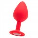 Foto 2: PLUG ANAL DIAMOND BUTT PLUG GRANDE VERMELHO