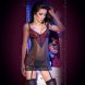 Foto 1: CAMISA DE NOITE E TANGA CR-4153 PRETA 36 S