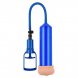 Foto 1: BOMBA PARA O P�NIS COM MASTURBADOR PUSH TOUCH SENSE AZUL