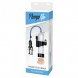 Foto 2: BOMBA PARA O P�NIS VIBRAT�RIA COM MASTURBADOR FINGER TOUCH SENSE TRANSPARENTE