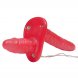 Foto 2: STRAP-ON DUPLO COM VIBRA��O BAD KITTY