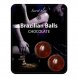 Foto 0: BOLAS LUBRIFICANTES BEIJ�VEIS BRAZILIAN BALLS SABOR A CHOCOLATE 2 x 4GR