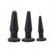 Foto 0: CONJUNTO DE 3 PLUGS ANAIS TIMELESS ANAL PLUGS PRETOS