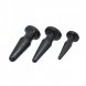 Foto 2: CONJUNTO DE 3 PLUGS ANAIS TIMELESS ANAL PLUGS PRETOS