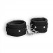 Foto 2: ALGEMAS OUCH! PLUSH LEATHER WRIST CUFFS PRETAS