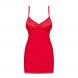 Foto 4: CAMISA DE NOITE E TANGA JOLIEROSE OBSESSIVE VERMELHA 36-38 S/M