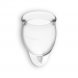 Foto 0: CONJUNTO DE 2 COPOS MENSTRUAIS FEEL CONFIDENT SATISFYER TRANSPARENTE