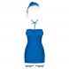Foto 2: VESTIDO KISSMAS RED OBSESSIVE AZUL 36-38 S/M