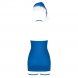 Foto 3: VESTIDO KISSMAS RED OBSESSIVE AZUL 36-38 S/M