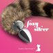 Foto 3: PLUG ANAL COM CAUDA FOXY SILVER METAL CRUSHIOUS