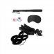 Foto 1: KIT DE RESTRI��O BONDAGE BELT RESTRAINT SYSTEM OUCH! PRETO