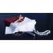 Foto 3: TANGA DE P�ROLAS CR-4395 BRANCA COM BALA VIBRAT�RIA 36 S