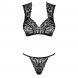 Foto 2: CONJUNTO ELISETTA OBSESSIVE PRETO 36-38 S/M