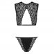 Foto 3: CONJUNTO ELISETTA OBSESSIVE PRETO 36-38 S/M