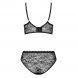 Foto 3: CONJUNTO LAURISE OBSESSIVE PRETO 36-38 S/M