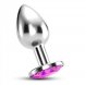 Foto 5: PLUG ANAL JOIA BIJOU ROSA GRANDE CRUSHIOUS COM BOLSA AVELUDADA GR�TIS