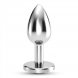 Foto 1: PLUG ANAL JOIA BIJOU PRETO PEQUENO CRUSHIOUS COM BOLSA AVELUDADA GR�TIS