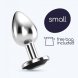 Foto 5: PLUG ANAL JOIA BIJOU PRETO PEQUENO CRUSHIOUS COM BOLSA AVELUDADA GR�TIS