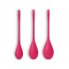 Foto 1: CONJUNTO DE 3 BOLAS KEGEL YONI POWER 1 SATISFYER VERMELHAS