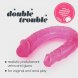 Foto 5: DILDO DUPLO DOUBLE TROUBLE CRUSHIOUS ROSA