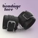Foto 3: ALGEMAS DE COURO BONDAGE LOVE CRUSHIOUS PRETAS