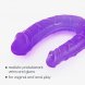 Foto 7: DEEP DIVER DILDO DUPLO COM LUBRIFICANTE ANAL 50ML CRUSHIOUS ROXO