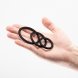 Foto 6: BANDOLEROS CONJUNTO DE AN�IS DE SILICONE PARA O P�NIS CRUSHIOUS