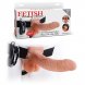 Foto 0: STRAP-ON OCO COM VIBRA��O E TEST�CULOS 7' FETISH FANTASY SERIES BRANCO