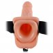 Foto 3: STRAP-ON OCO COM VIBRA��O E TEST�CULOS 7' FETISH FANTASY SERIES BRANCO