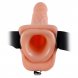 Foto 3: STRAP-ON OCO COM VIBRA��O E TEST�CULOS 9' FETISH FANTASY SERIES BRANCO