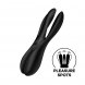 Foto 0: VIBRADOR THREESOME 2 PRETO SATISFYER