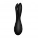 Foto 2: VIBRADOR THREESOME 2 PRETO SATISFYER