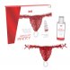 Foto 0: CUECAS BRASILEIRAS VERMELHAS COM P�ROLAS E GEL LUBRIFICANTE 50ML INTT