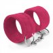 Foto 1: ALGEMAS DE VELCRO TOUGH LOVE COM CORRENTE DE 40CM EXTRA CRUSHIOUS ROSA