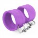Foto 1: ALGEMAS DE VELCRO TOUGH LOVE COM CORRENTE DE 40CM EXTRA CRUSHIOUS ROXO