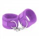 Foto 3: ALGEMAS DE VELCRO TOUGH LOVE COM CORRENTE DE 40CM EXTRA CRUSHIOUS ROXO