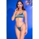 Foto 3: BIQU�NI CR-4668 CHILIROSE VERDE 36 S