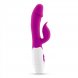 Foto 2: VIBRADOR COM ESTIMULADOR DE CLIT�RIS MOCHI ROXO E LUBRIFICANTE � BASE DE �GUA INCLU�DO CRUSHIOUS