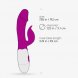 Foto 6: VIBRADOR COM ESTIMULADOR DE CLIT�RIS MOCHI ROXO E LUBRIFICANTE � BASE DE �GUA INCLU�DO CRUSHIOUS