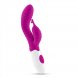 Foto 2: VIBRADOR COM ESTIMULADOR DE CLIT�RIS GUMMIE ROXO E LUBRIFICANTE � BASE DE �GUA INCLU�DO CRUSHIOUS