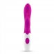 Foto 3: VIBRADOR COM ESTIMULADOR DE CLIT�RIS GUMMIE ROXO E LUBRIFICANTE � BASE DE �GUA INCLU�DO CRUSHIOUS