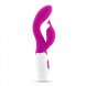 Foto 4: VIBRADOR COM ESTIMULADOR DE CLIT�RIS GUMMIE ROXO E LUBRIFICANTE � BASE DE �GUA INCLU�DO CRUSHIOUS