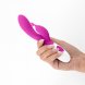 Foto 5: VIBRADOR COM ESTIMULADOR DE CLIT�RIS GUMMIE ROXO E LUBRIFICANTE � BASE DE �GUA INCLU�DO CRUSHIOUS