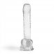 Foto 1: HUDINI DILDO ANAL JELLY TRANSPARENTE CRUSHIOUS