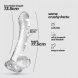 Foto 6: HUDINI DILDO ANAL JELLY TRANSPARENTE CRUSHIOUS