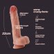 Foto 7: DILDO DE SILICONE L�QUIDO INVIKTUS 8,5 CRUSHIOUS PELE