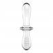 Foto 3: DILDO DE VIDRO DOUBLE CRYSTAL TRANSPARENTE SATISFYER