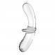 Foto 4: DILDO DE VIDRO DOUBLE CRYSTAL TRANSPARENTE SATISFYER